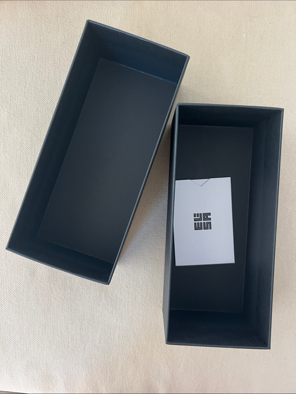 Elisa Johnson Black Eyewear Box